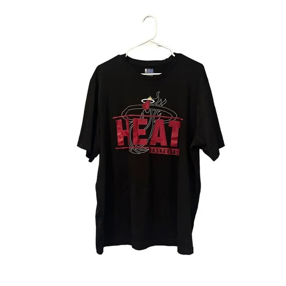 NBA Miami Heat Black Short Sleeve Shirt - Picture 1 of 3